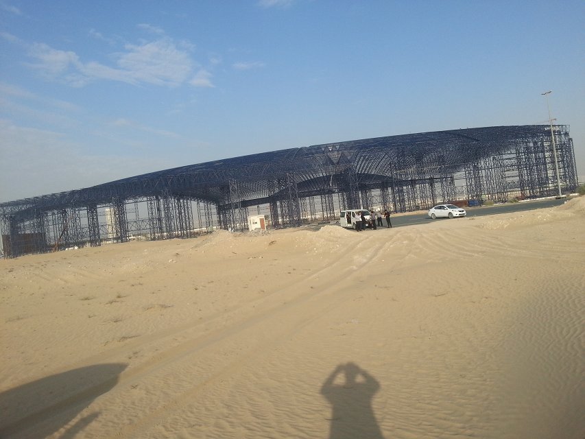 公主岭大型场馆网架工程