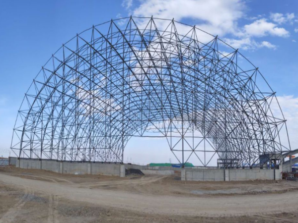 公主岭体育场网架结构