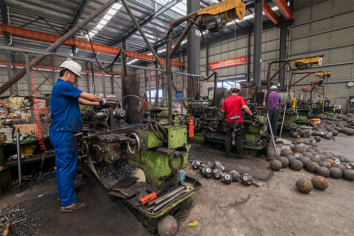 公主岭网架配件车间